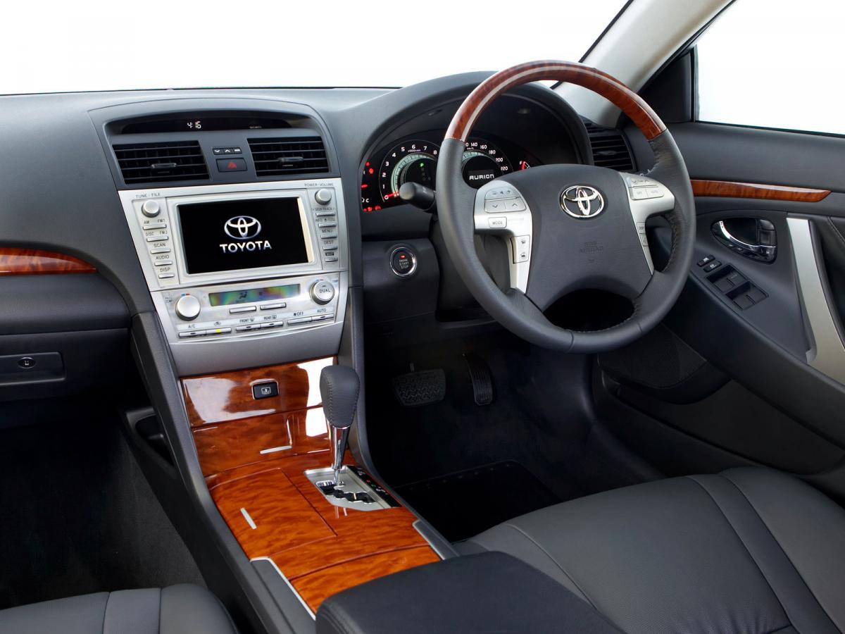 Toyota Aurion technical specifications and fuel economy